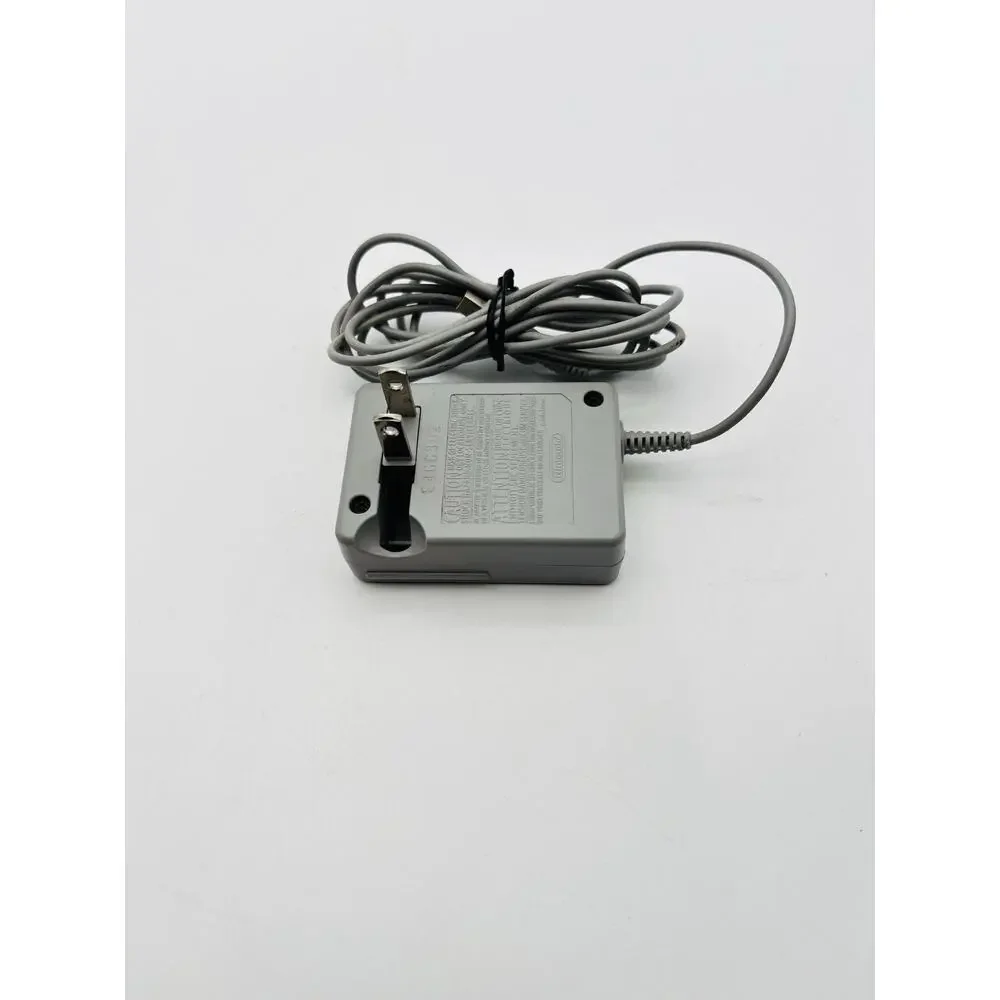 Nintendo WAP-002 OEM Wall Charger for Nintendo DS/3DS/2DS XL - Gray Tested Works